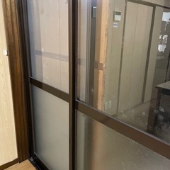 ガラス　サッシ　2枚　