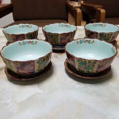 有田焼西雲5客。お値打ちに。