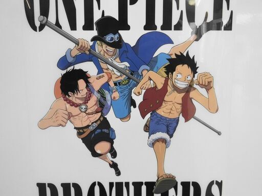ワンピースザボクリアポスター ONE PIECE ワンピース 一番くじ クリアポスター サボ ルフィ