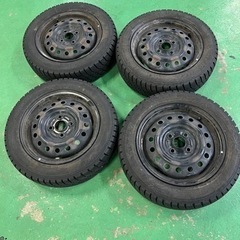 155/65R14 バリ溝 2018年製造 アイスナビ6 ダイハ...