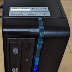 自作PC　+　モニター