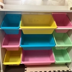 子どものお片付け癖をつけるおもちゃ箱