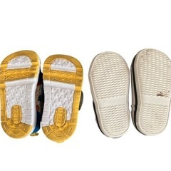 13cmベビー靴×2の画像