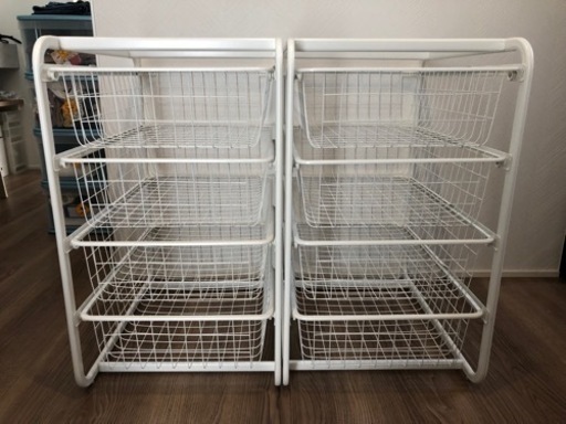 IKEA イケア　アルゴート　メッシュ　4段　2セット