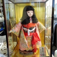 市松人形  玉童作  高級日本人形 ✨ガラスケース入り✨の画像