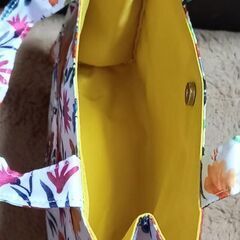 【処分】☆新品☆花柄バッグ☆の画像