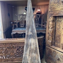 【BY REUSE 出水店 出張買取•見積完全無料¥0】アジアン4段収納棚の画像
