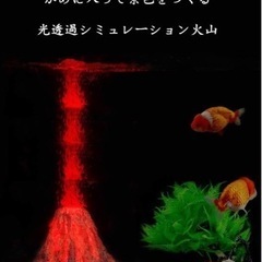火山 酸素ポンプ 水槽装飾 水槽内装 アクアリウム の画像