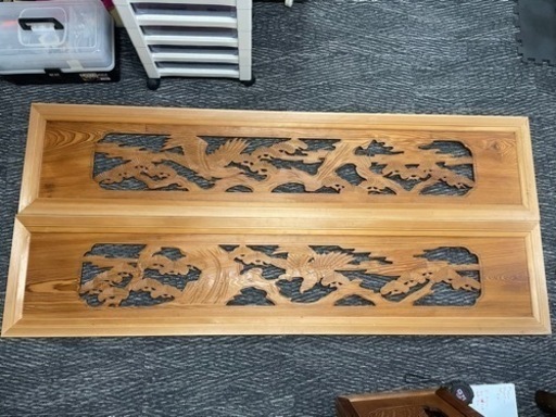 欄間　伝統工芸品