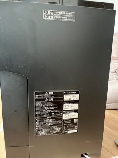 【美品】Panasonic F-VC70XU-K BLACK 説明書＆保証書付き