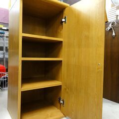 収納棚 ナチュラル系 幅40×奥42×高96㎝ 電話台 隙間収納 ラック 家具 札幌市 中央区 南12条の画像