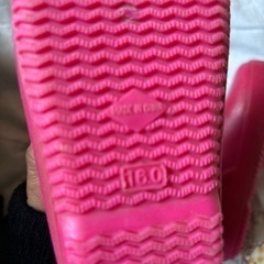 長靴　16cm  ピンクの画像