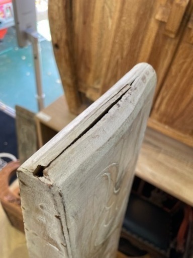 【BY REUSE 出水店 出張買取•見積完全無料¥0】アジアン6段収納棚
