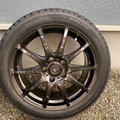 17×7j+38 114.3 225/45R17 スタッドレス タイヤ ホイール 17インチ