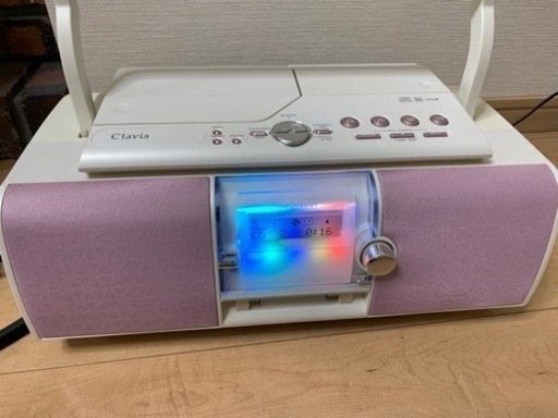 ビクター Victor Clavia RC-L1MD ポータブルシステム Victor ビクター JVC RC-L1MD-B ブラック Clavia クラビア CD/MD