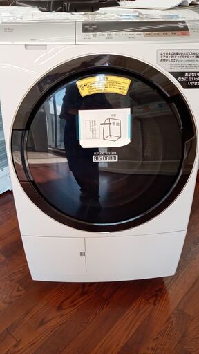 特別値引き★ジモティ割あり★ HITACHI 乾燥機付洗濯機 11.0kg/6.0kg 19年製 動作確認／クリーニング済み TJ3174