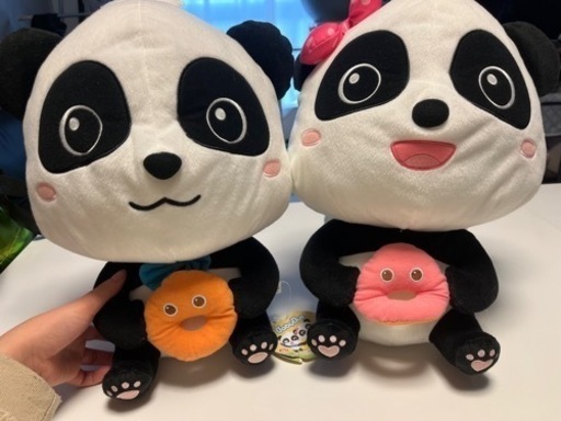 ベイビーバス　キキとミュウミュウ　ぬいぐるみXL