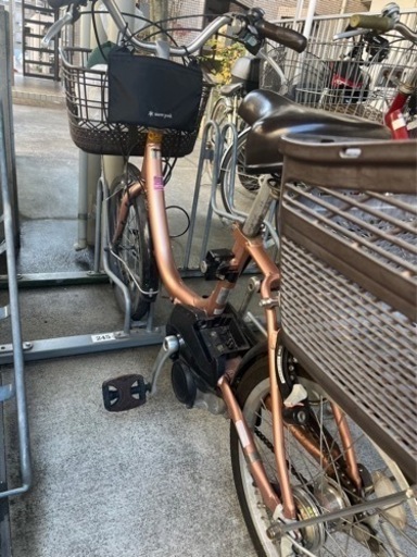 受付終了 電動アシスト自転車 自転車 電動自転車 24インチ