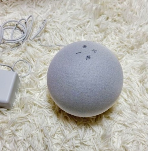 Echo  第4世代 スマートスピーカーAlexa グレーシャーホワイト