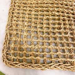 ちどり産業 シーグラスマット 3枚セット  まとめて 水草 インテリア 玄関マット 55×90の画像