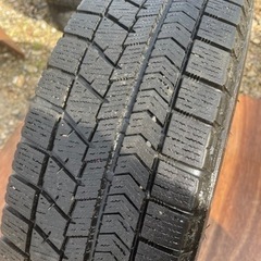155/65 R14アルミ付きスタッドレスタイヤ4本 アルミホイール(タイヤ