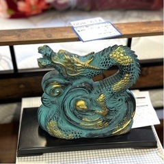 銅鉄器　辰の置物の画像