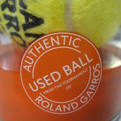 【⑮】ROLANDGARROS2013AUTHENTIC　ローランギャロス 2013 ユーズドボールの画像