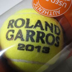 【⑮】ROLANDGARROS2013AUTHENTIC　ローランギャロス 2013 ユーズドボールの画像