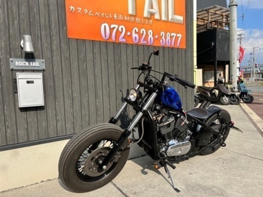 ★７５万円　バルカン400 フルカスタム！車検付き！セル1 実働車　カワサキ　バルカン　VN400A