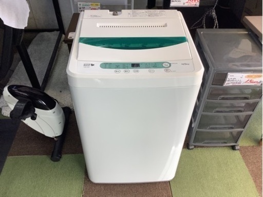 【リサイクルサービス八光】2018年製ヤマダ電機オリジナル　全自動電気洗濯機　(4.5kg) YWM-T45A1(W)