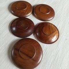 茶托５枚セット、中古品。の画像