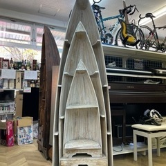 【BY REUSE 出水店 出張買取•見積完全無料¥0】船型3分割インテリアラックWH