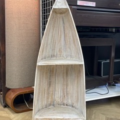 【BY REUSE 出水店 出張買取•見積完全無料¥0】船型3分割インテリアラックWH