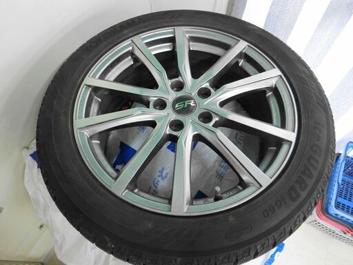 スタッドレスタイヤ＆ホイール 4本セット 225/50R18