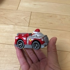 【美品】パウ・パトロール　ダイキャストビークル　マーシャル　ファイヤートラックの画像