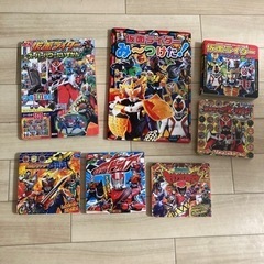 戦隊モノ、仮面ライダー　本6冊