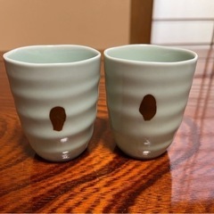 たち吉・橘　湯呑み2個セット《未使用》