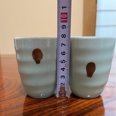 たち吉・橘　湯呑み2個セット《未使用》の画像