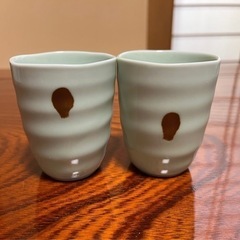 たち吉・橘　湯呑み2個セット《未使用》の画像