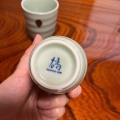 たち吉・橘　湯呑み2個セット《未使用》の画像
