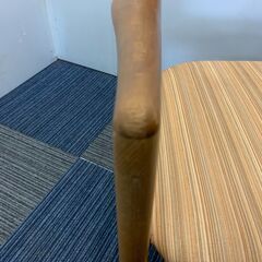 (231207)　フィンガーマークス　木製　ダイニングチェア　椅子　イス　③の画像