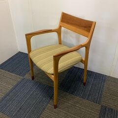 (231207)　フィンガーマークス　木製　ダイニングチェア　椅...