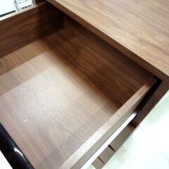 天板ダメージあり 4段チェスト チェスト 引出し 木目 ブラウン系 中古 横幅 約45cm 札幌市東区 新道東店の画像