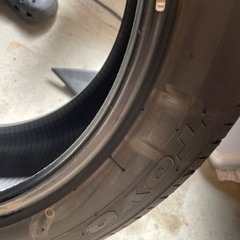 TOYOトランパスR30 4本新古品800km使用235/50R18アルファードの画像