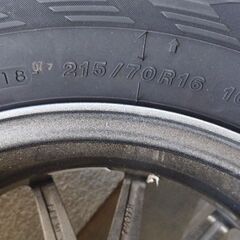 スタッドレスタイヤホイールセットの画像