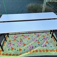 極美品 オフィスコム 使用1度程度 折り畳み式 会議用テーブル ...