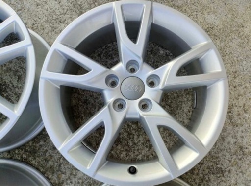 アウディQ3純正17インチホイール美品 スタッドレス用に テグアンにも