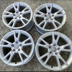 アウディQ3純正17インチホイール美品 スタッドレス用に テグアンにも