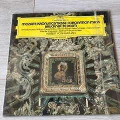 ミサ曲　交響曲のLPレコード3枚の画像