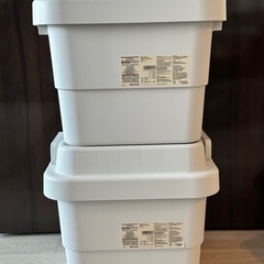 無印良品　頑丈収納ボックス2つ